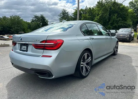 2018 BMW 740 Xi from USA, damaged, VIN WBA7E4C56JGV23947
